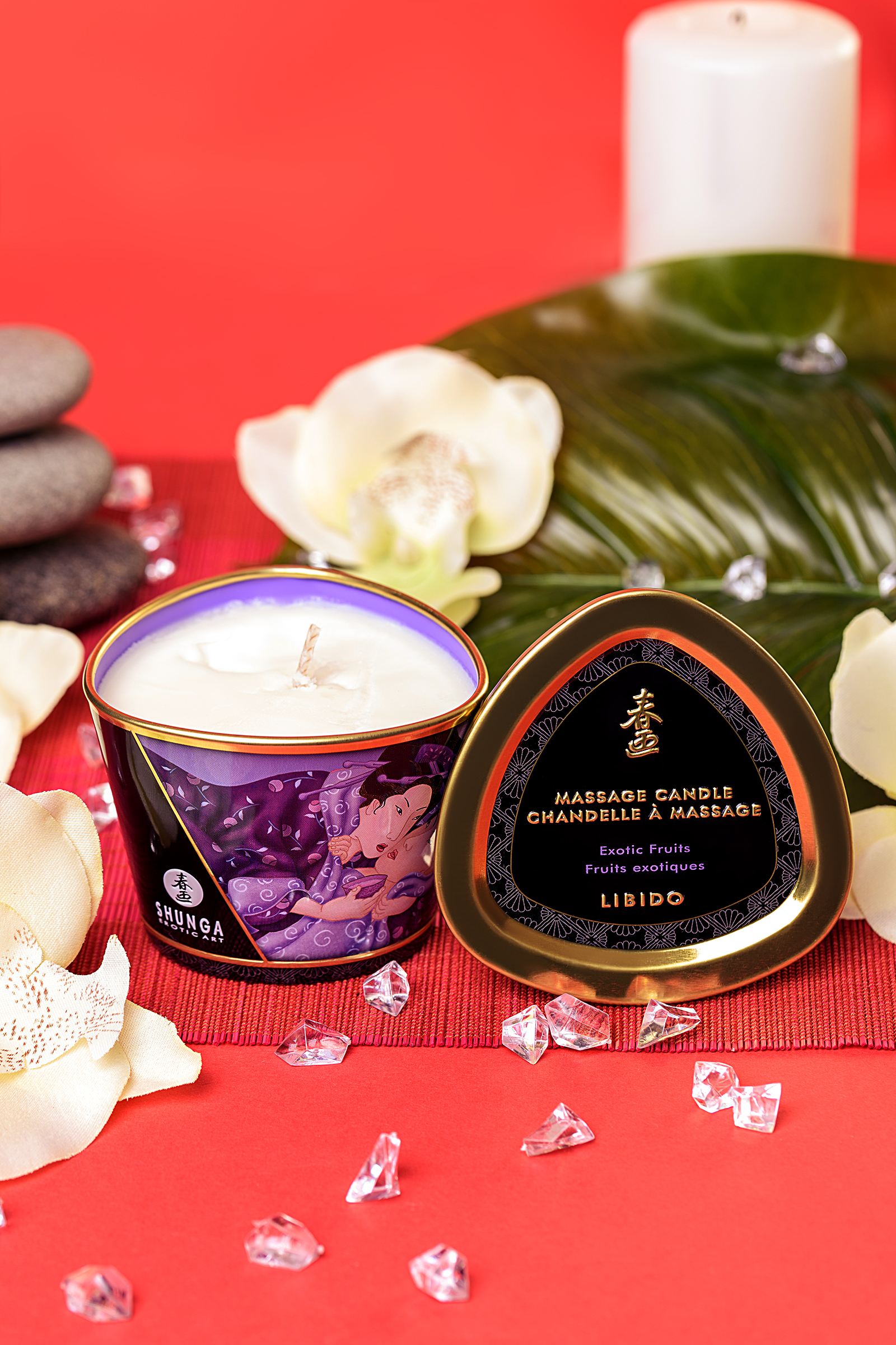 Массажная свеча Swede Senze Massage Candle Blissful, 150 мл с расслабляющим ароматом