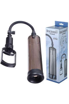 Вакуумная помпа Lola Toys Discovery Light Boarder Charcoal, прозрачный, чёрный
