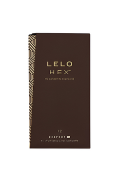 Презервативы Lelo Hex Respect XL, латекс, 12 шт
