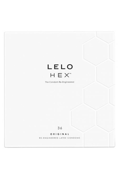Презервативы Lelo Hex Condoms, латекс, 36 шт