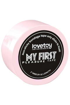 Лента для связывания Lovetoy My First, ПВХ, розовая, 16 м