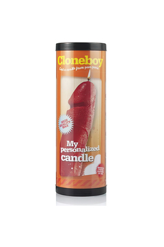 Набор для изготовления свечи-слепка пениса Cloneboy Dildo Classic Candle, красный парафин