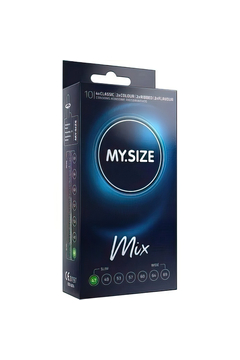 Презервативы My.Size Mix №10, латекс, размер 47, ассорти