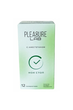 Презервативы с анестетиком Pleasure Lab, 12 шт