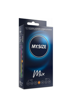 Презервативы My.Size Mix №10, латекс, размер 57, ассорти