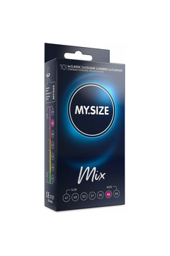 Презервативы My.Size Mix №10, латекс, размер 64, ассорти