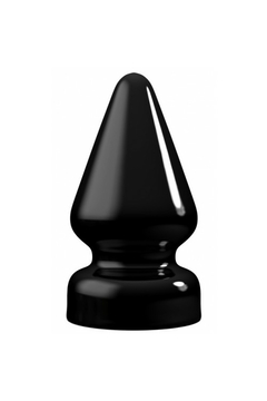 Анальная пробка Lovetoy Magnum 3 Black, ПВХ, чёрная, 18 см