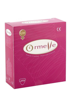 Женские презервативы Sugant Ormelle latex, латекс, 20 шт
