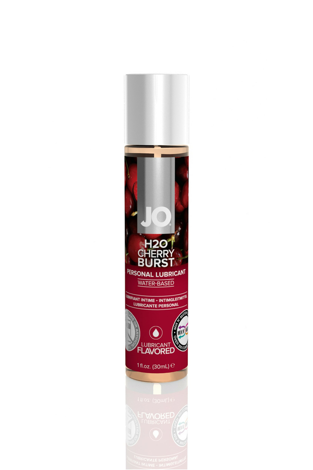 Съедобный лубрикант со вкусом вишни JO H2O Cherry Burst, 30 мл
