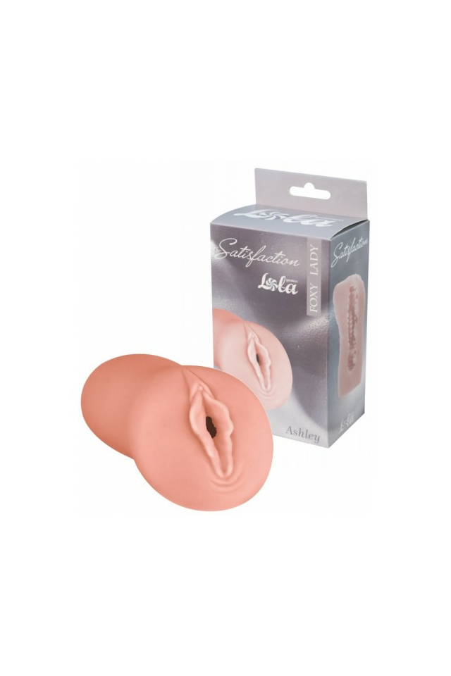 Мастурбатор Lola Toys Satisfaction Lady Ashley, CyberSkin, телесный, 11,5 см