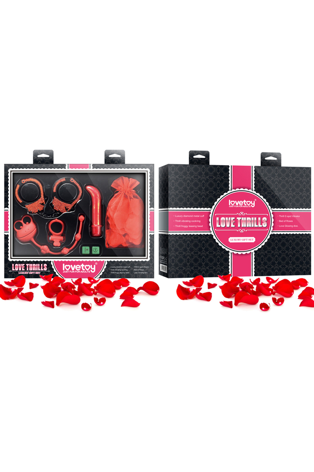 Подарочный набор Lovetoy Love Thrills Luxury Gift Set, красный