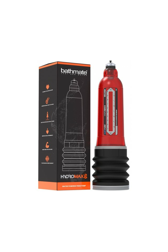 Гидропомпа Bathmate Hydromax8 Brilliant, красная