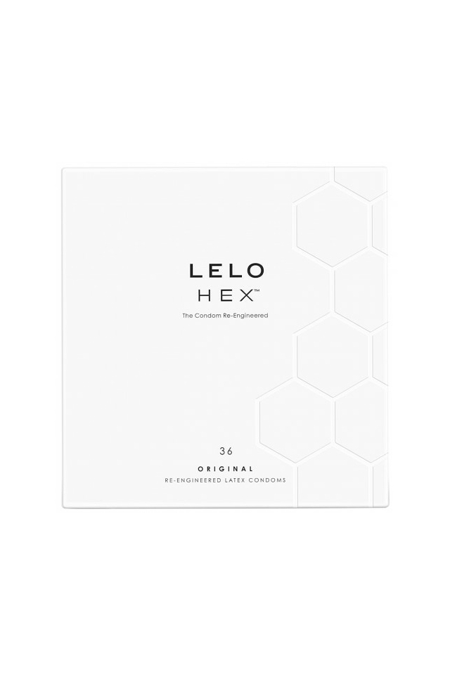Презервативы Lelo Hex Condoms, латекс, 36 шт