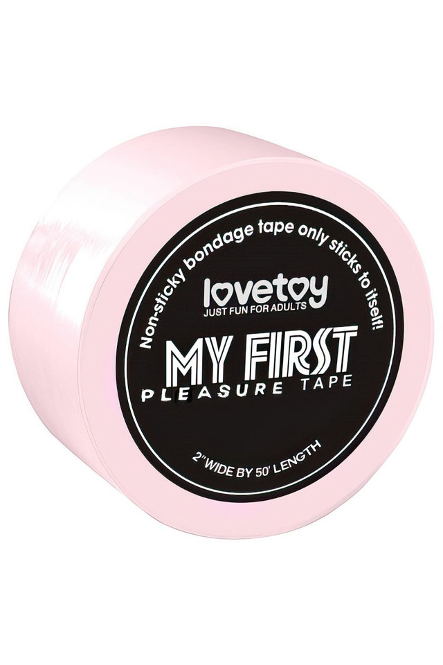 Лента для связывания Lovetoy My First, ПВХ, розовая, 16 м