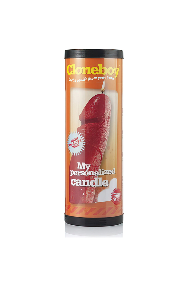 Набор для изготовления свечи-слепка пениса Cloneboy Dildo Classic Candle, красный парафин