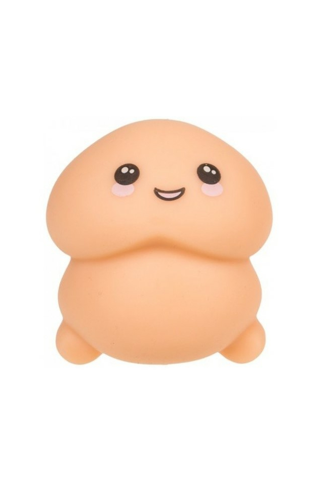 Сувенирный пенис-антистресс Orion Stretchy Huggable Willy, TPE, телесный, 5,5 см