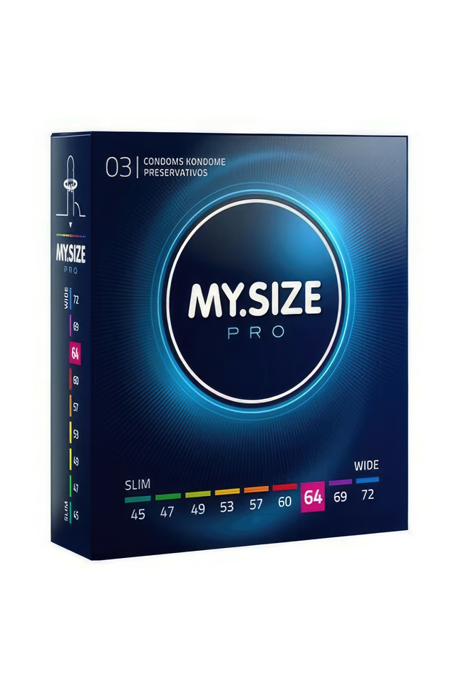 Презервативы My.Size Pro №3, размер 64, латекс, 3 шт