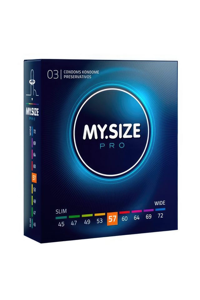 Презервативы My.Size Pro №3, размер 57, латекс, 3 шт