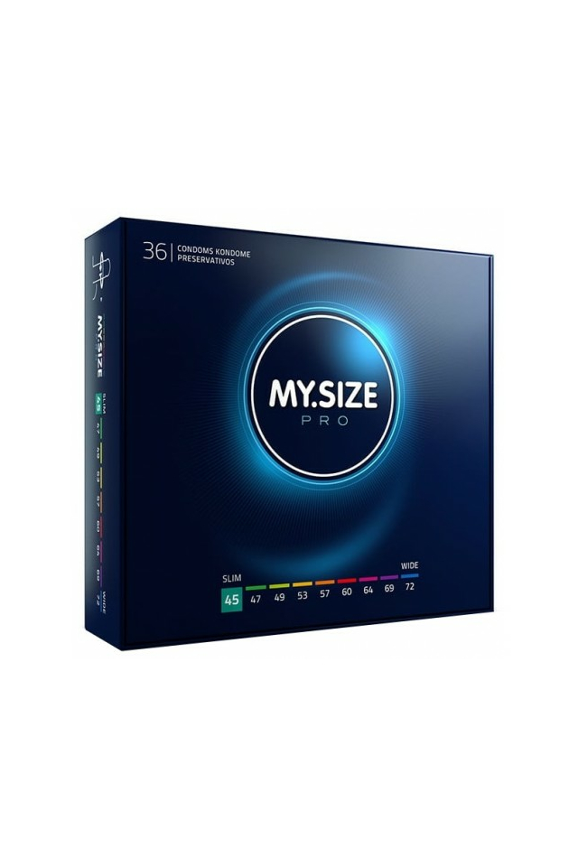 Презервативы My.Size Pro №36, латекс, размер 45, 36 шт.
