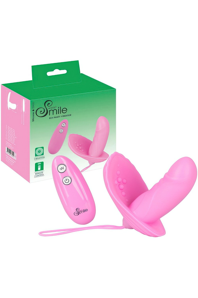 Вибростимулятор с пультом ДУ ORION Sweet Smile, медицинский силикон, розовый