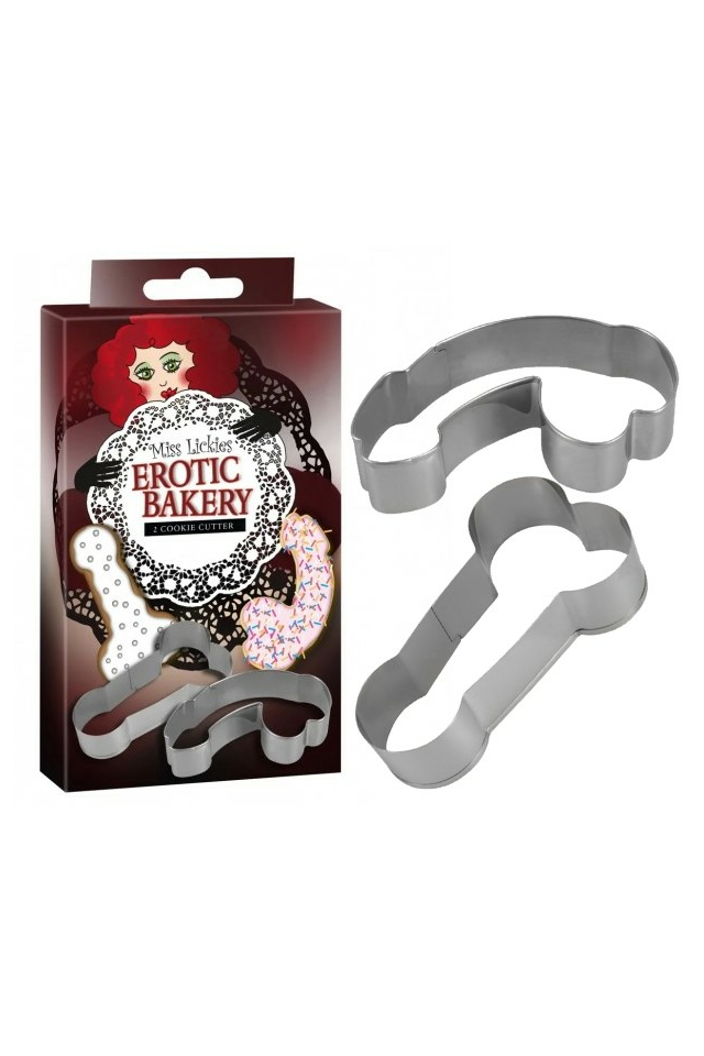 Формочки для выпечки Orion Erotic Bakery Пенисы, металл, 2 шт