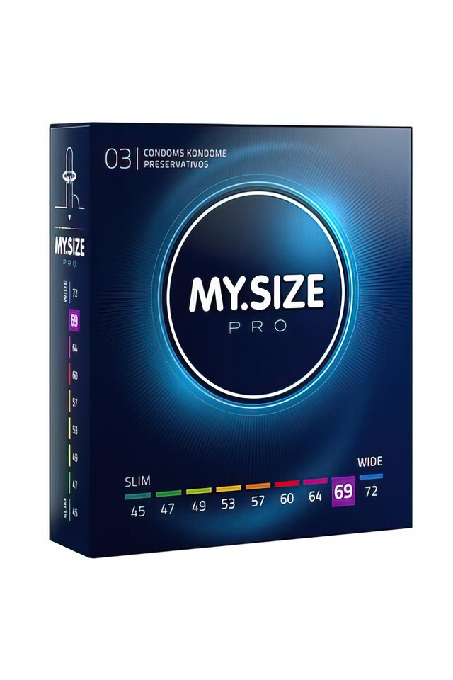 Презервативы My.Size Pro №3, латекс, размер 69, 3 шт.