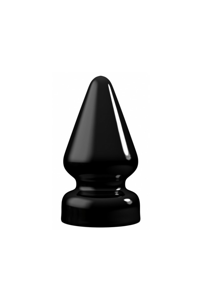 Анальная пробка Lovetoy Magnum 3 Black, ПВХ, чёрная, 18 см