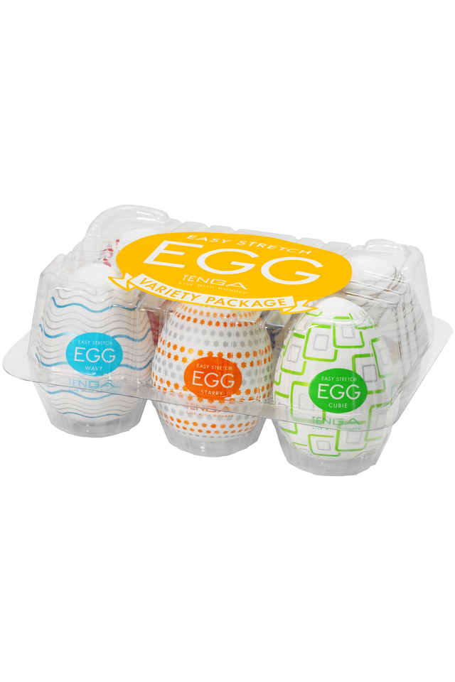 Набор мастурбаторов TENGA Egg Variety Pack Standard, 6 шт