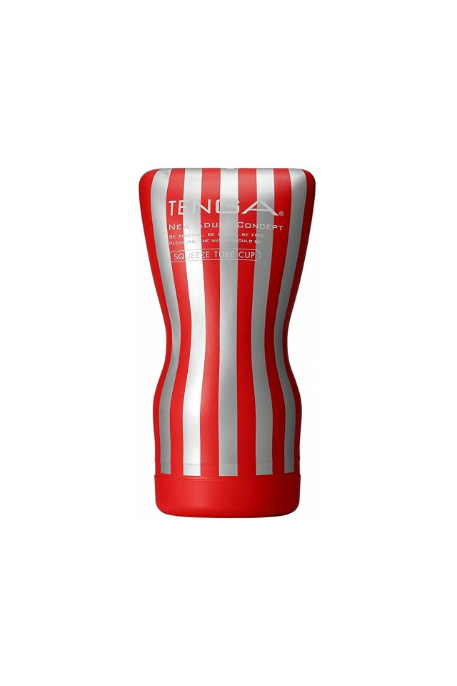 Мастурбатор TENGA Soft Case Cup Original, TPR, красный, 15,5 см