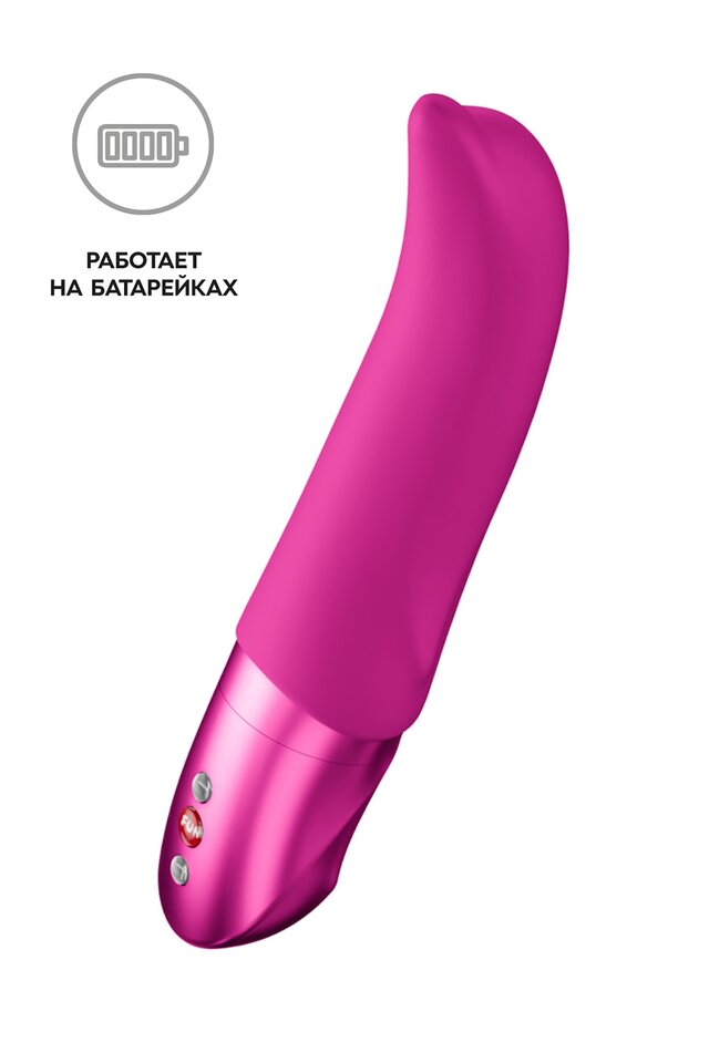 Вибратор для точки G Fun Factory Diva Dolphin BATTERY+, розовый, 19 см